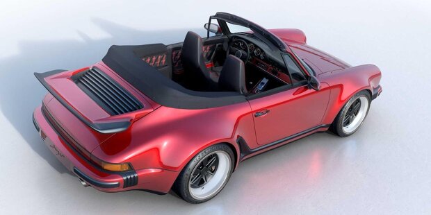 Neuester Singer 911 Turbo ist ein prächtiges 964 Cabrio