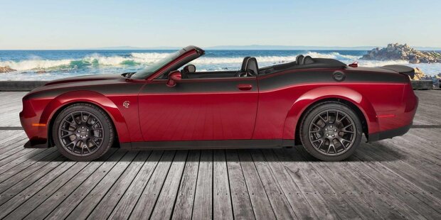 Dodge Challenger Cabrio-Umbau jetzt auch offiziell erhältlich