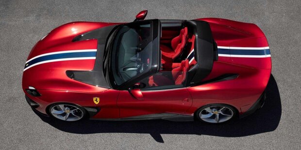 Der Ferrari SP51 ist ein einzigartiger 812 ohne Dach