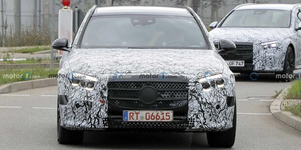 Mercedes E-Klasse T-Modell (Baureihe 214) als Erlkönig erwischt
