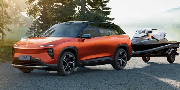 Nio EL7: Konkurrent des Audi e-tron und BMW iX startet im Januar