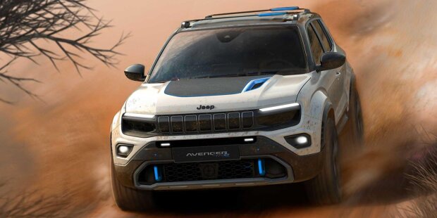 Jeep Avenger 4x4 Concept debütiert mit zwei Motoren