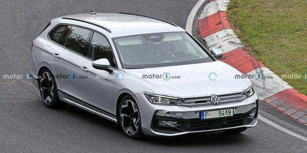 VW Passat Variant (2023) zeigt sich auf neuem Rendering