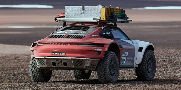 Porsche 911-Prototypen erklimmen den höchsten Vulkan der Erde