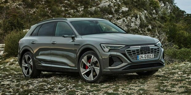 Audi Q8 e-tron: Nachfolger des e-tron mit 106-kWh-Akku