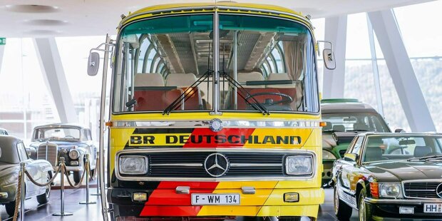 Mercedes O 302 für die Fussball-WM 1974: Gute alte Zeit