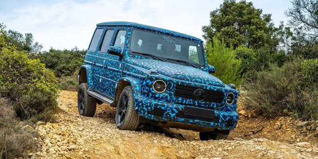 Mercedes EQG erhält 4 Motoren und 4 Zweigang-Getriebe