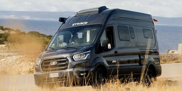 Der Etrusco CV 600 DF 4x4 ist ein Allrad-Wohnmobil auf Ford-Basis