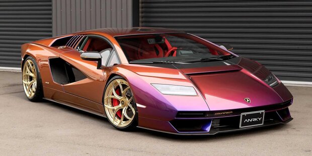 Mamma Mia, bestaunen Sie diesen getunten Lamborghini Countach