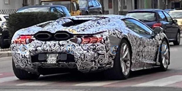 Lamborghini Aventador-Nachfolger von Motor1-Lesern erwischt