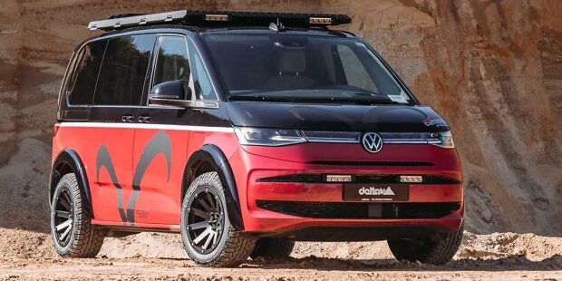 VW T7 Multivan wird von delta4x4 zum Abenteuer-Fahrzeug umgebaut