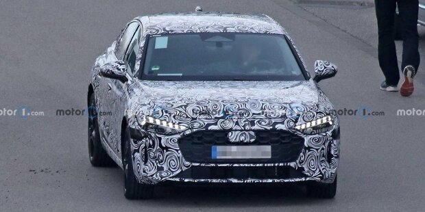 Audi A5 Sportback (2024) auf ersten Erlkönigbildern