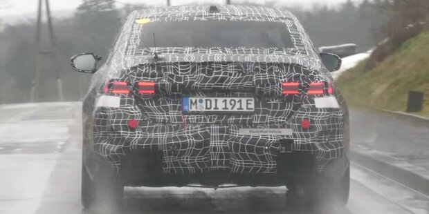 Sehen Sie den neuen BMW M5 bei Testfahrten am Nürburgring