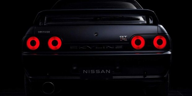 Nissan teasert Skyline GT-R R32 Elektro-Project