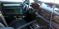 Porsche Macan EV (2024) Erlkönigaufnahmen vom Innenraum