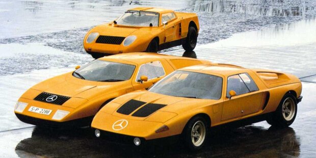 Vergessene Studien: Mercedes-Benz C 111 (1970)