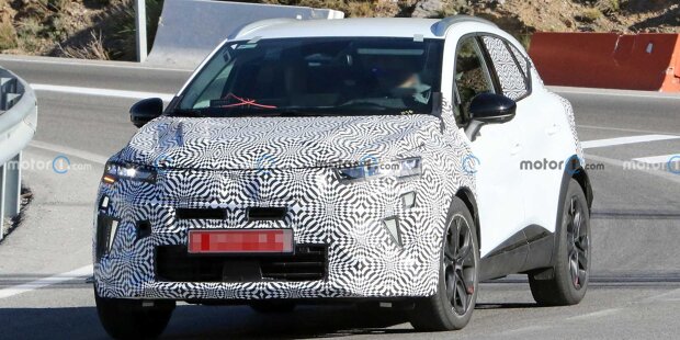 Renault Captur (2023) erstmals mit Facelift gesichtet