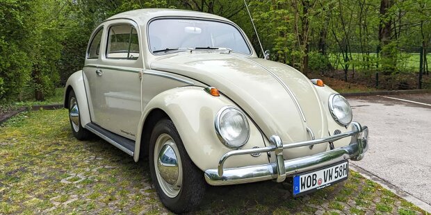 Zeitreise: Unterwegs im VW Käfer von 1958