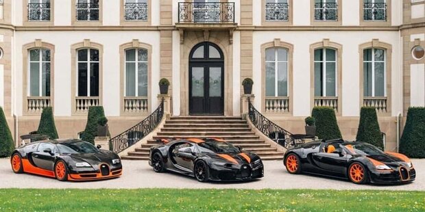 Bugatti-Sammler besitzt alle World Record Edition-Modelle