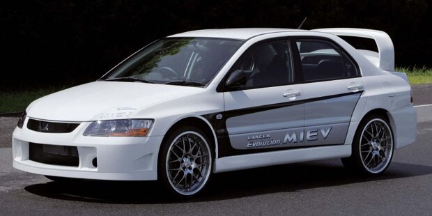 Vergessene Studien: Mitsubishi Lancer Evolution MIEV (2005)
