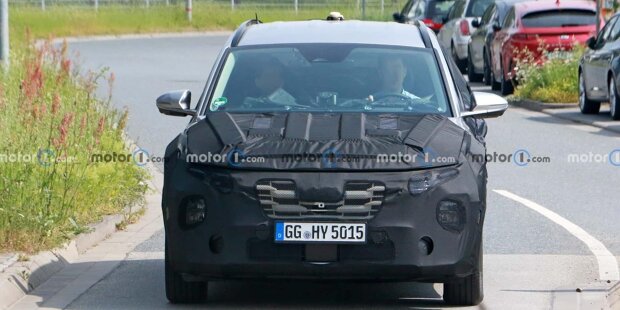 Hyundai Tucson Facelift (2023) Erlkönig