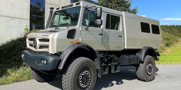 Unimog auf der Abenteuer & Allrad 2023