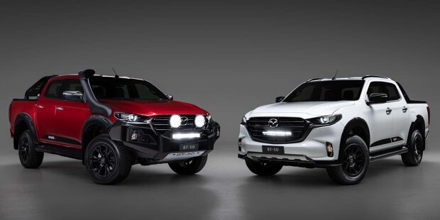 Mazda BT-50 SP Pro und Thunder Pro (2023) für Australien