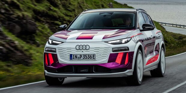Audi Q6 e-tron (2024): Neue offizielle Bilder und Infos