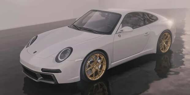 Porsche 911 der 997-Baureihe als Restomod von Edit Automotive