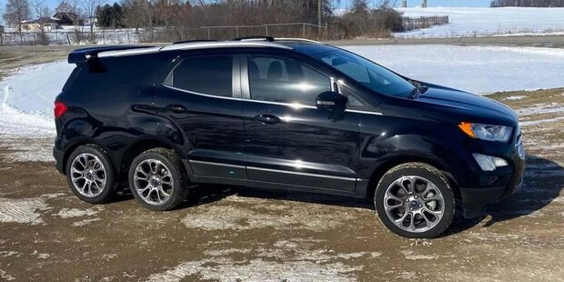 Lust auf einen Ford EcoSport mit 6 Rädern?