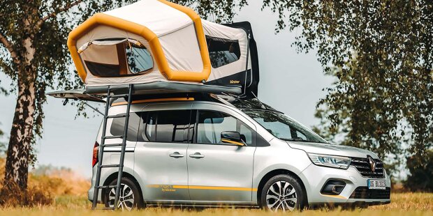 Bürstner überrascht mit Camper-Studie des Renault Kangoo