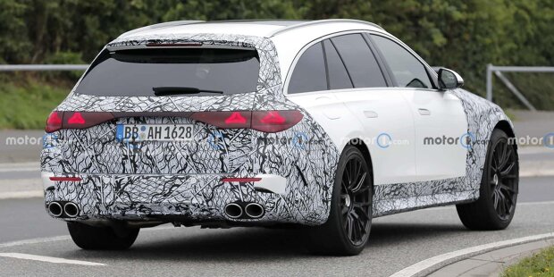 Mercedes-AMG E 53 (2024) sehr leise bei Tests am Nürburgring