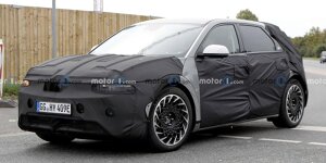 Hyundai Ioniq 5: Facelift unter dicker Tarnung erwischt