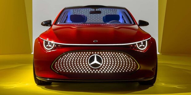Mercedes Concept CLA Class (2023) kommt mit 800-Volt-System