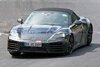 Porsche Boxster Elektro als Erlkönig erstmals mit Cockpit