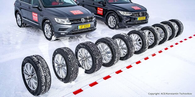 Winterreifen-Test 2023 von ACE und GTÜ: Premium vs. günstig