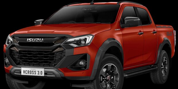 Isuzu D-Max (2023) debütiert mit neuer Front und größerem Display