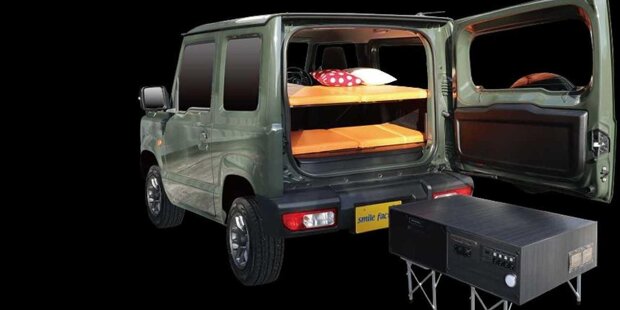 Suzuki Jimny: Neues Camping-Modul für den Gelände-Urlaub