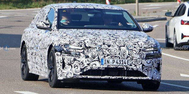 Audi A6 Avant e-tron neue Erlkönigbilder (Oktober 2023)