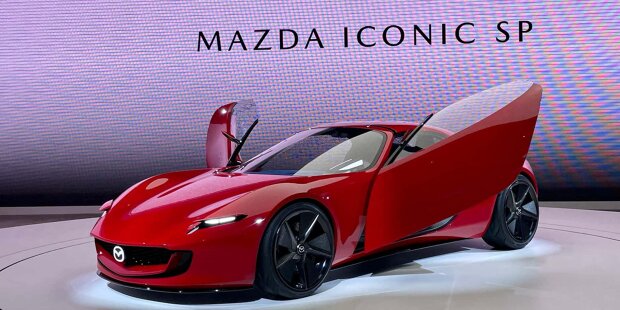 Mazda Iconic SP: Sportwagen-Studie mit Wankel-Elektro-Antrieb