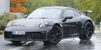 Porsche 911 GTS Facelift (2024) zeigt sich fast ungetarnt