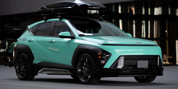 Hyundai Kona Jayde Concept: SEMA-Überraschung in Türkis