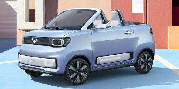 Das kleinste elektrische Cabrio der Welt kostet 12.500 Euro