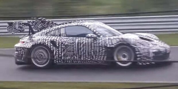 Porsche GT3 RS MR mit Manthey-Kit und XXL-Flügel beehrt den Ring