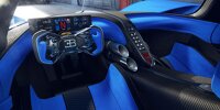 Der wilde Innenraum des Bugatti Bolide