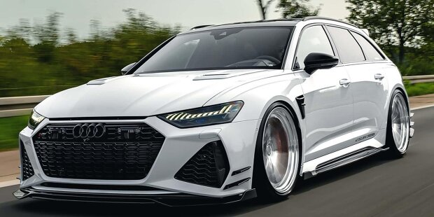 Fetter Audi RS 6 Avant (C8) von Prior und M&D Exclusive Cardesign