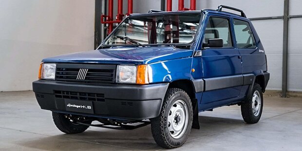 Fiat restauriert und verkauft seinen Panda 4x4 Heritage von 2001