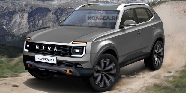 Lada Niva (2024) Renderings