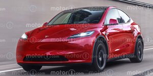 Tesla Model Y (2024): Rendering des Juniper-Modells