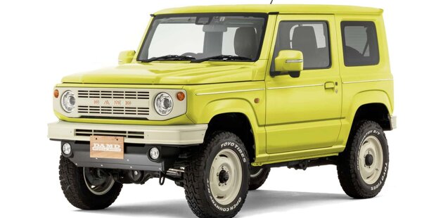 Dieser Suzuki Jimny von Damd ist ein miniaturisierter Ford Bronco